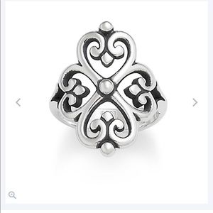 James Avery Adorned Heart Ring